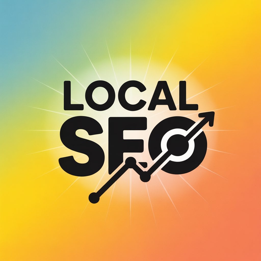 Eine Grafik mit Information zu "Local SEO" also lokaler Suchmaschinenoptimierung