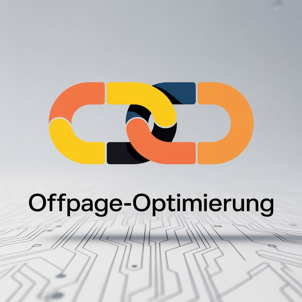 Eine Grafik mit dem Schriftzug "Offpage Optimierung"